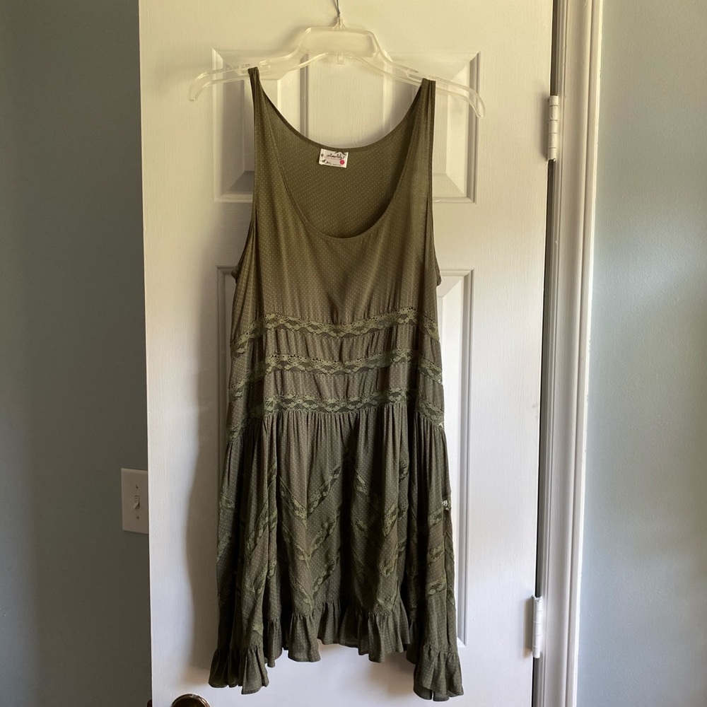 Free people Intimately Voile Lace Slip dress
